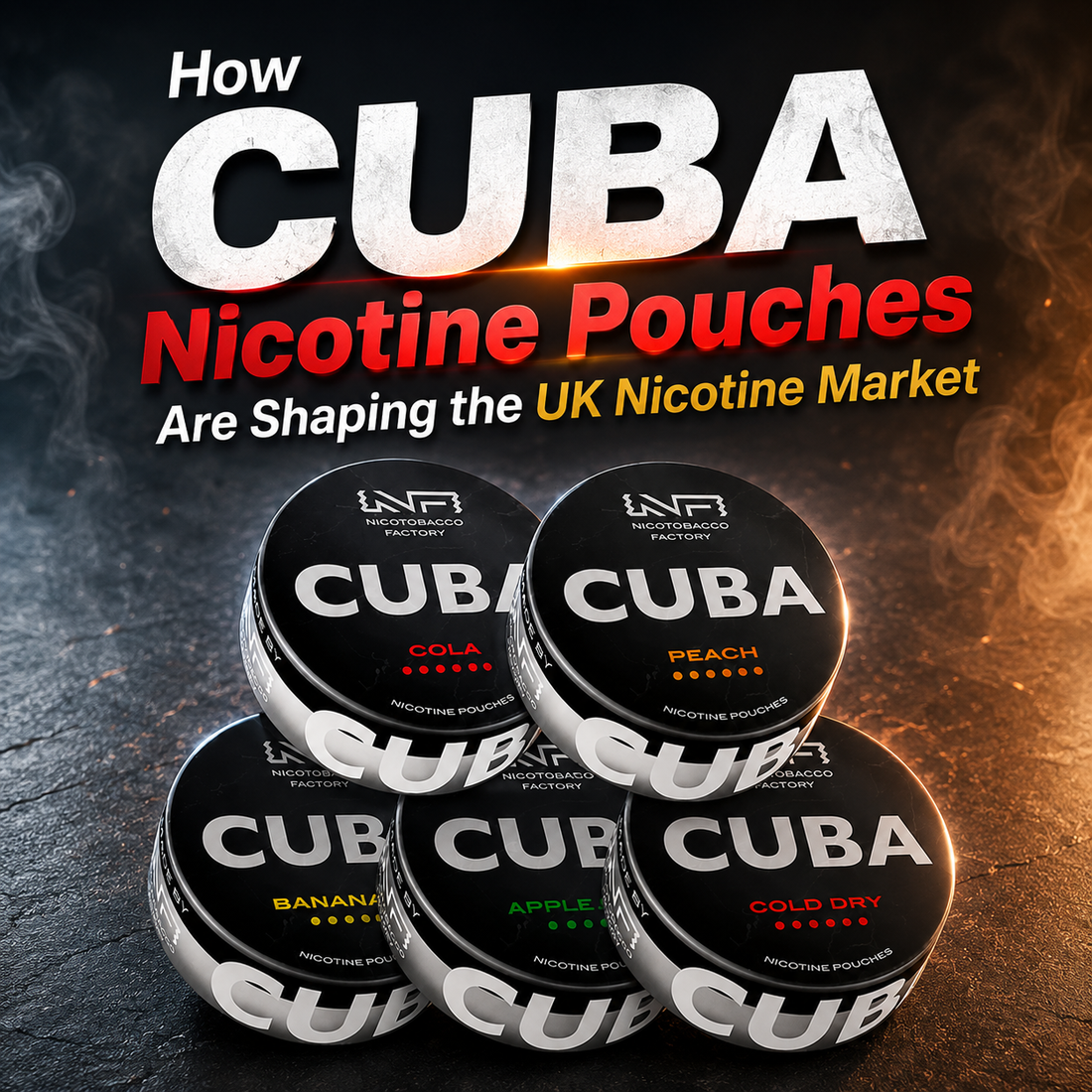 How CUBA Nicotine Pouches Are Shaping the UK Nicotine Market
