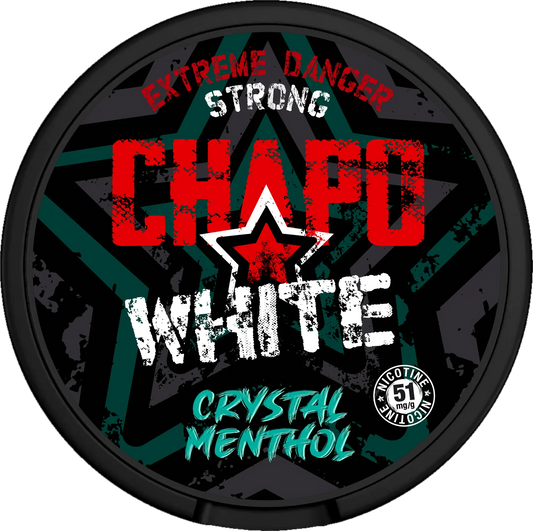 Chapo White Extreme Danger Crystal Menthol