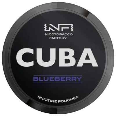 Buy CUBA Black Blueberry 43mg Pouches ONline UK