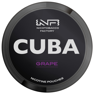 CUBA Black Grape 43mg Pouches Online UK