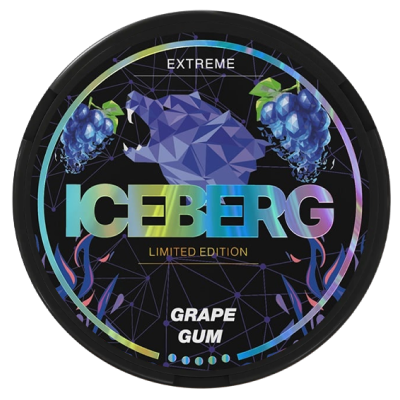 Buy Iceberg Grape gum 50mg online UK