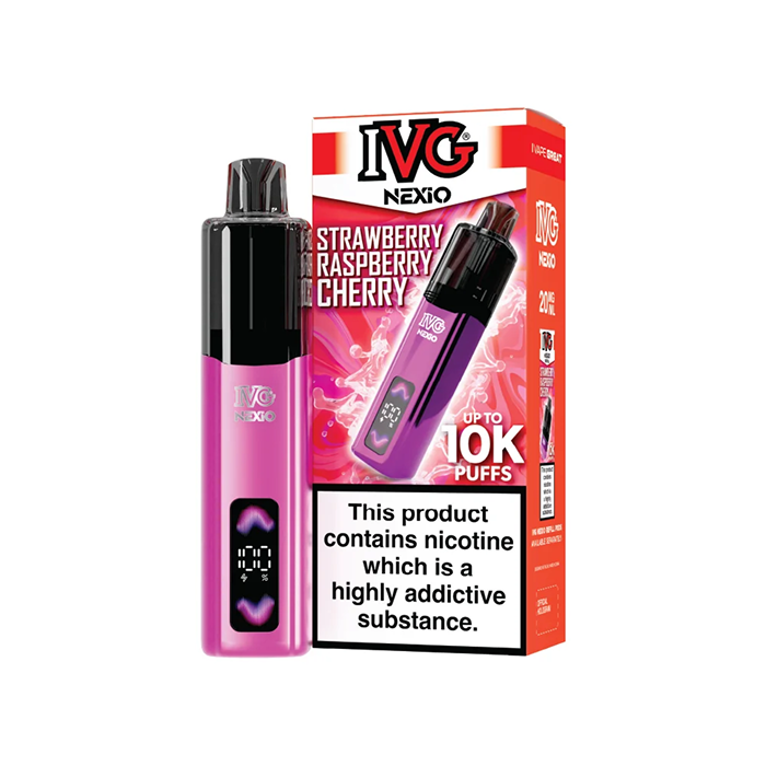 IVG NEXIO Strawberry Raspberry Cherry Vape Pod