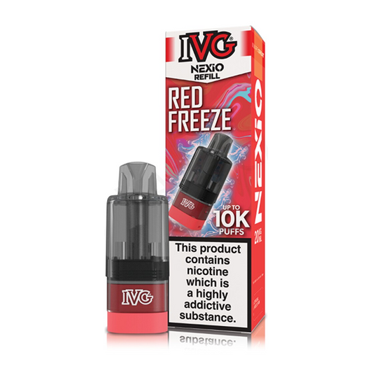 IVG NEXIO Red Freeze Vape Pod