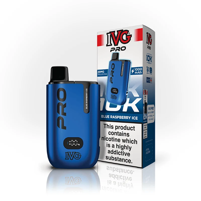 IVG PRO BLUE Raspberry Ice Vape