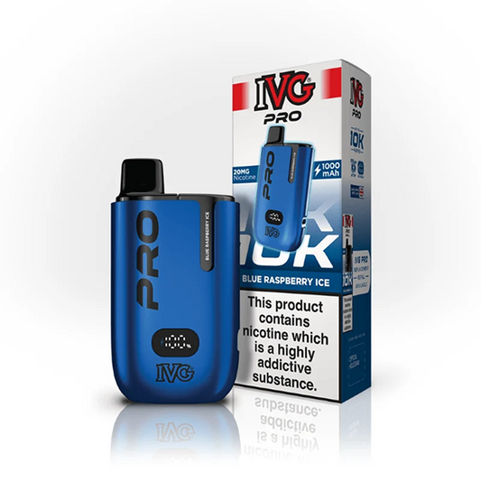 IVG PRO BLUE Raspberry Ice Vape