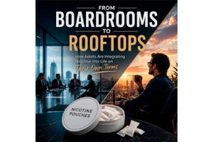 From Boardrooms to Rooftops:   How Adults Are Integrating Nicotine Into Life on Their Own Terms 