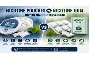 Nicotine pouches vs nicotine gum comparison for UK users