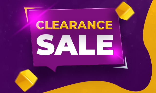 Clearance Sale Clearance Sale