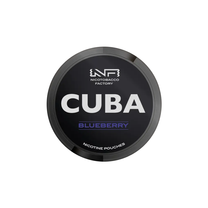Buy CUBA Black Blueberry 43mg Pouches ONline UK