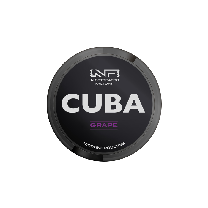 CUBA Black Grape 43mg Pouches Online UK