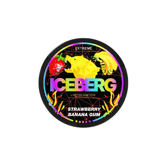 Iceberg-Strawberry-Banana-Gum-50mg