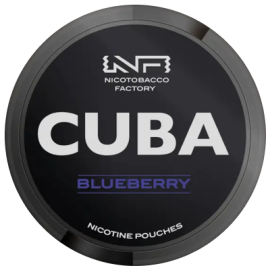 Buy CUBA Black Blueberry 43mg Pouches ONline UK