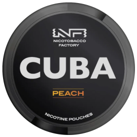 CUBA Black Peach 43mg Pouches Online UK