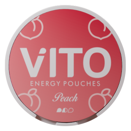 Peach Vito Energy Pouches 80mg
